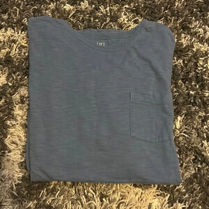 Blue George Pocket Tee